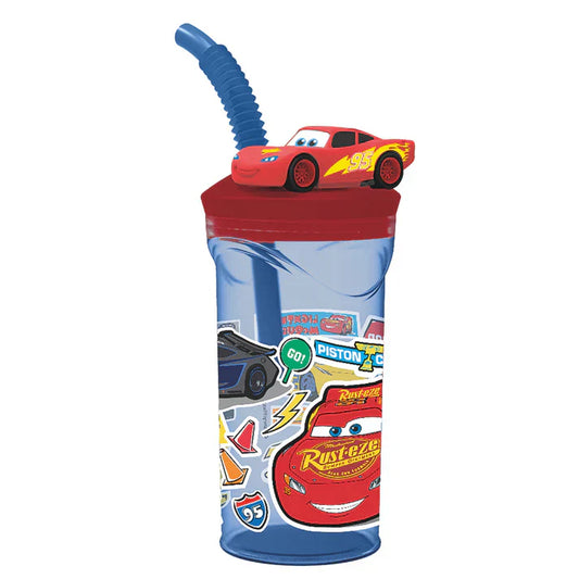 3D Cars Figurine Tumbler - 360ml